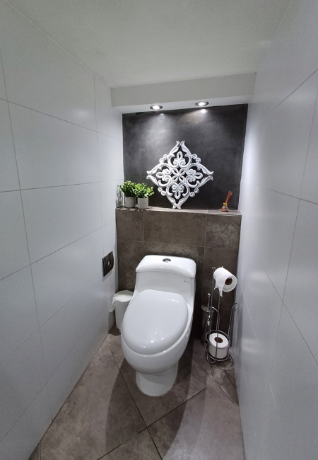 Detalle en diseño de baño de Oniria Arquitectura